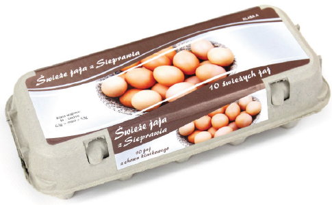 Cage Eggs - size M - cardboard box